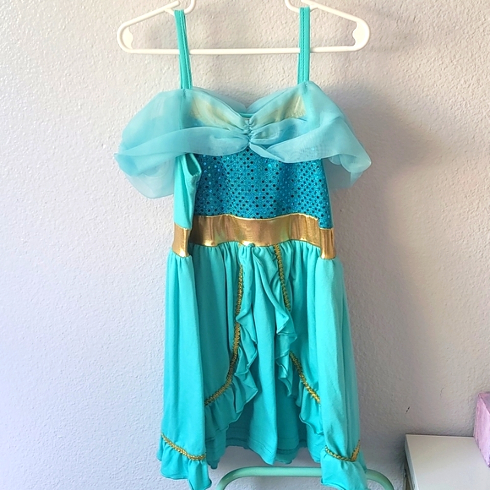 Princess Jasmine toddler dress, size 4T/5T